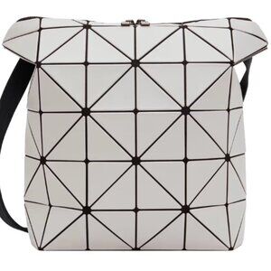 Issey Miyake Bao Bao off-white messenger bag